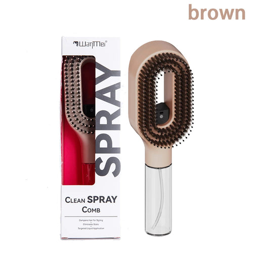 Escova com Pulverizador Integrado para Cabelo – Unixa Care™
